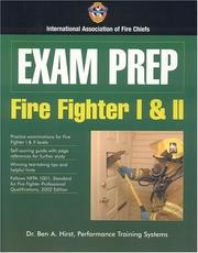 Cover of: Fire Fighter I & II (Exam Prep) (Exam Prep (Jones & Bartlett Publishers))