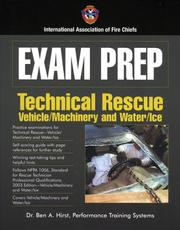 Cover of: Rescue Specialist: Surface Water Rescue And Vehicle And Machinery Rescue (Exam Prep) (Exam Prep)