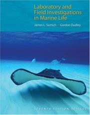 Cover of: Laboratory and Field Investigations in Marine Life