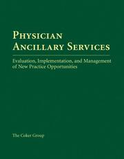 Cover of: Physician Ancillary Services