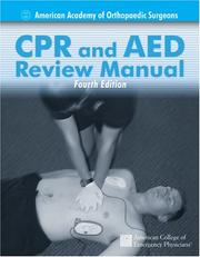 Cover of: CPR & AED Review Manual