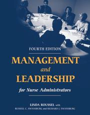 Cover of: Management And Leadership For Nurse Administrators
