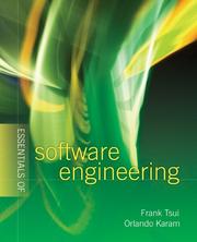 Cover of: Essentials of Software Engineering by Frank F. Tsui, Orlando Karam