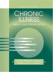 Cover of: Chronic illness: impact and interventions