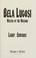 Cover of: Bela Lugosi