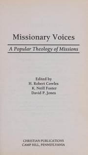 Cover of: Missionary Voices