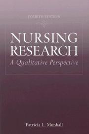 Cover of: Nursing Research: A Qualitative Perspective