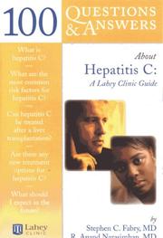 Cover of: 100 Q&A About Hepatitis C by Stephen Fabry, Stephen Fabry