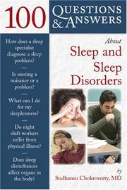 Cover of: 100 Q&A About Sleep and Sleep Disorders, Second Edition (100 Questions & Answers about . . .)