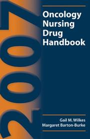 Cover of: 2007 Oncology Nursing Drug Handbook