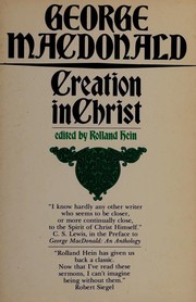 Cover of: Creation in Christ