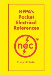 NFPA's Pocket Electrical References by Miller, Charles R.