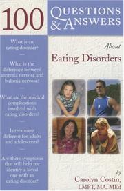 Cover of: 100 Q&A About Eating Disorders (100 Questions & Answers about . . .)