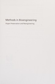 Cover of: Methods in bioengineering by Korkut Uygun