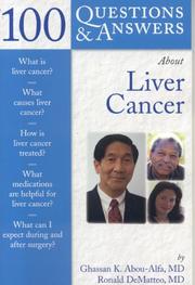 Cover of: 100 Q&A About Liver Cancer (100 Questions & Answers about . . .)