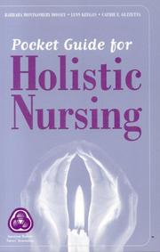 Cover of: Pocket guide for holistic nursing