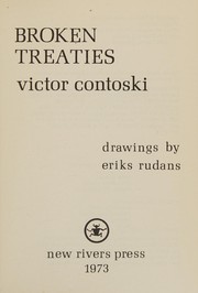 Cover of: Broken treaties.
