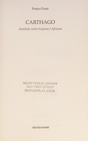 Cover of: Carthago: Annibale contro Scipione l'Africano