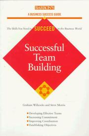 Cover of: Successful team building