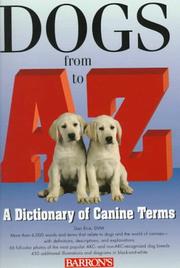 Cover of: Dogs from A to Z by Dan Rice