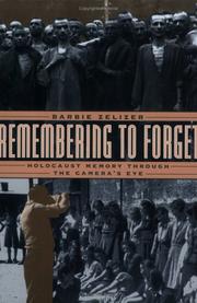 Remembering to Forget by Barbie Zelizer
