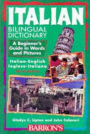 Cover of: Italian bilingual dictionary by Gladys C. Lipton