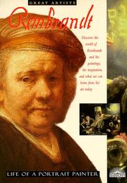 Cover of: Rembrandt and Dutch Portraiture (Great Artists Series) by David Spence