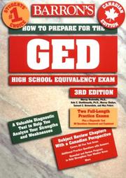 Cover of: Barron's How to Prepare for the Ged by Dale E., Ph.D. Shuttleworth, Murray Shukyn, Brownstein, Samuel C., Max Peters