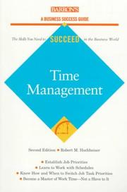 Cover of: Time management by Hochheiser, Robert M.