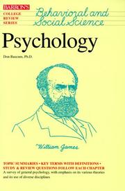 Cover of: Psychology