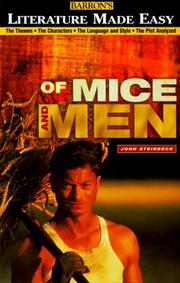 Cover of: Of Mice and Men