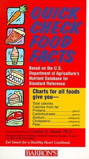Cover of: Quick check food facts.