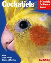 Cover of: Cockatiels by Thomas Haupt