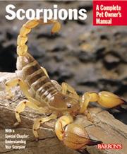 Cover of: Scorpions (Complete Pet Owner's Manuals)