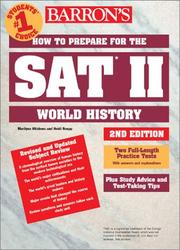 Cover of: How to prepare for SAT II | Marilynn Giroux Hitchens