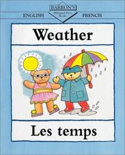 Cover of: Weather/Les Temps (Bilingual First Books, English-French)