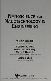 Cover of: Nanoscience and nanotechnology in engineering by V. K. Varadan