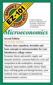 Cover of: EZ-101 Microeconomics