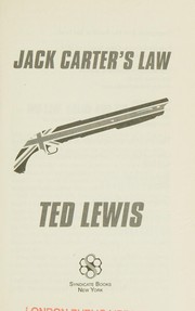 Cover of: Jack Carter's Law