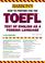 Cover of: How to Prepare for the TOEFL