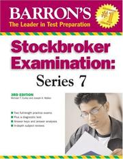 Cover of: Barron's how to prepare for the stockbroker exam: series 7