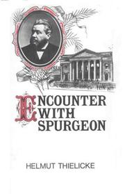 Cover of: Encounter with Spurgeon