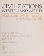 Cover of: Civilizations, Western and world