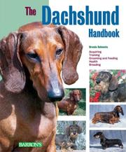 Cover of: The Dachshund Handbook by D. Caroline Coile Ph.D.