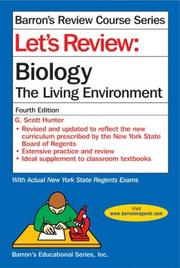 Cover of: Let's Review Biology-The Living Environment