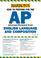 Cover of: How to Prepare for the AP English Language and Composition (Barron's How to Prepare for the Ap English Language and Composition  Advanced Placement Examinations)