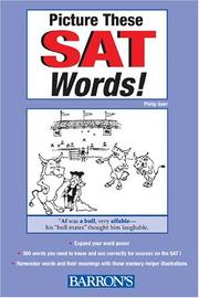 Cover of: Picture These SAT Words!