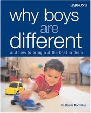 Cover of: Why boys are different