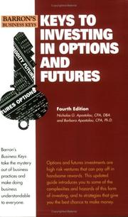 Cover of: Keys to Investing in Options and Futures (Barron