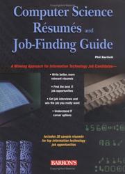 Cover of: The Computer Science Resumes and Job-Finding Guide